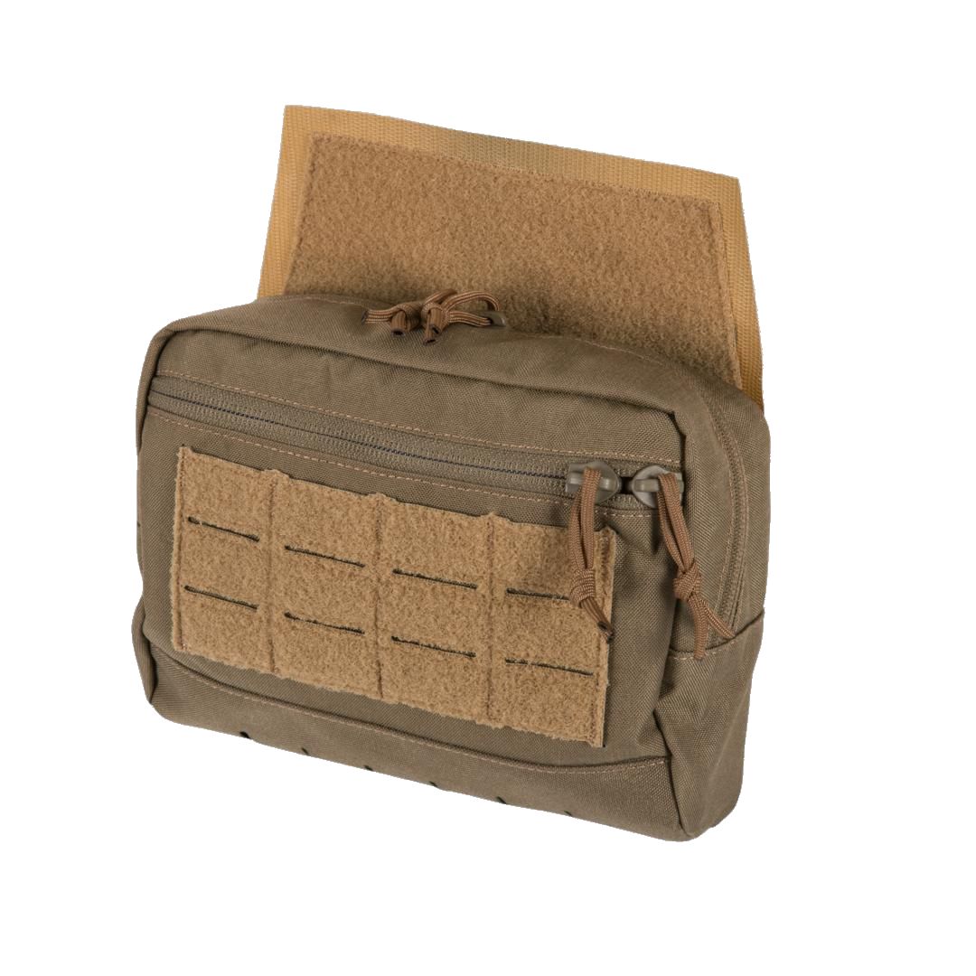 Funda inferior adicional SPITFIRE MK II unida a chaleco, mostrando compartimentos para cargadores, móvil y auriculares