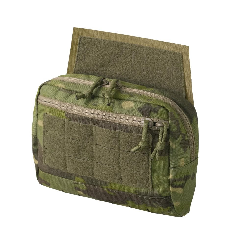 Funda inferior adicional SPITFIRE MK II unida a chaleco, mostrando compartimentos para cargadores, móvil y auriculares