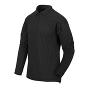 Camiseta Polo Range manga larga negra - PD-RNG-TC-01