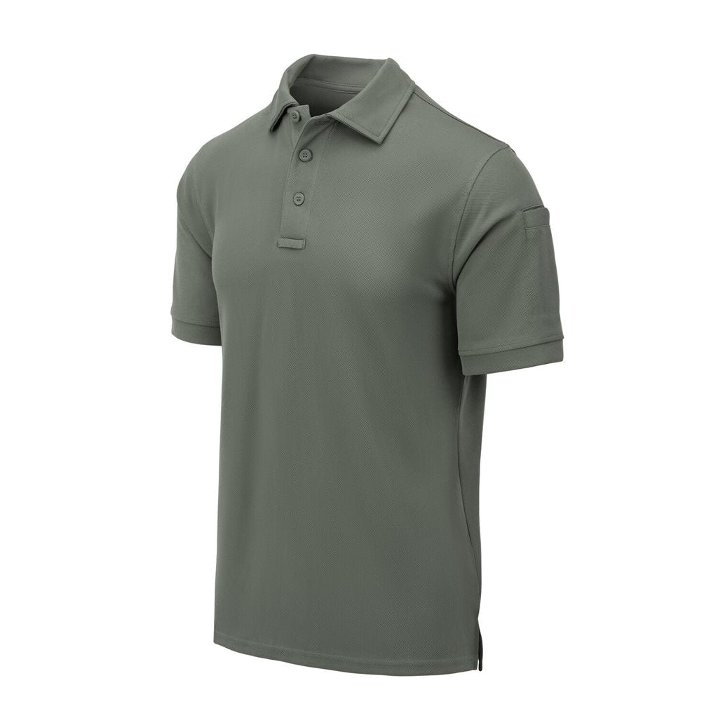 Polo URBAN TACTICAL LINE® negro de poliéster termoactivo con TopCool
