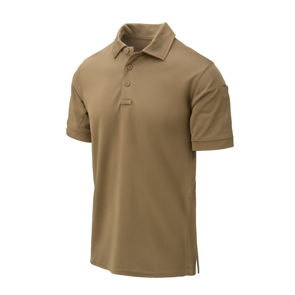 Polo URBAN TACTICAL LINE® negro de poliéster termoactivo con TopCool