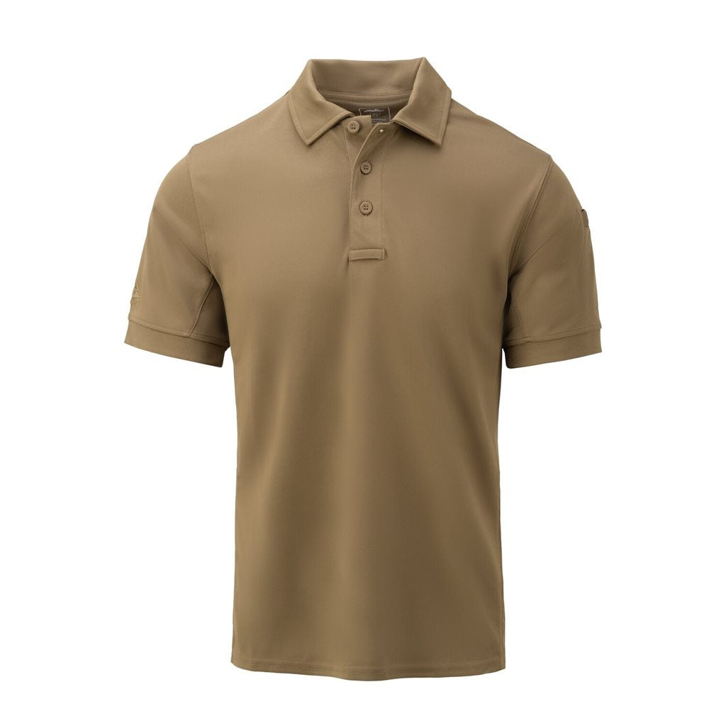 Polo URBAN TACTICAL LINE® negro de poliéster termoactivo con TopCool