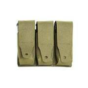 Bolsa para 3 granadas 40mm LS Verde en Cordura con cierre de velcro y sistema MOLLE