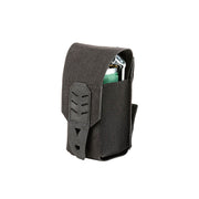 Funda P1 SL II negra para granada o carga explosiva, cierre Spring Lock II y solapa con agarre Snap Grip 3D