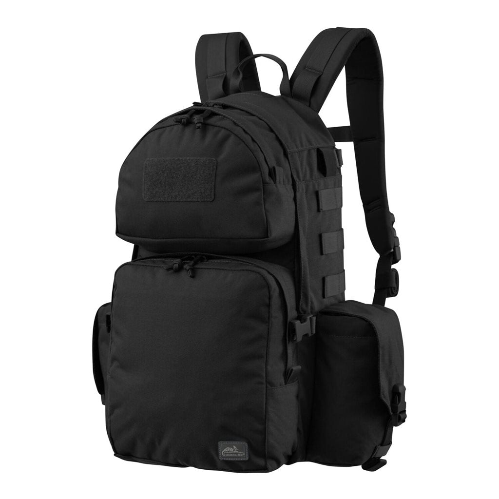 Mochila táctica AMBUSH negra en nylon 500D Cordura