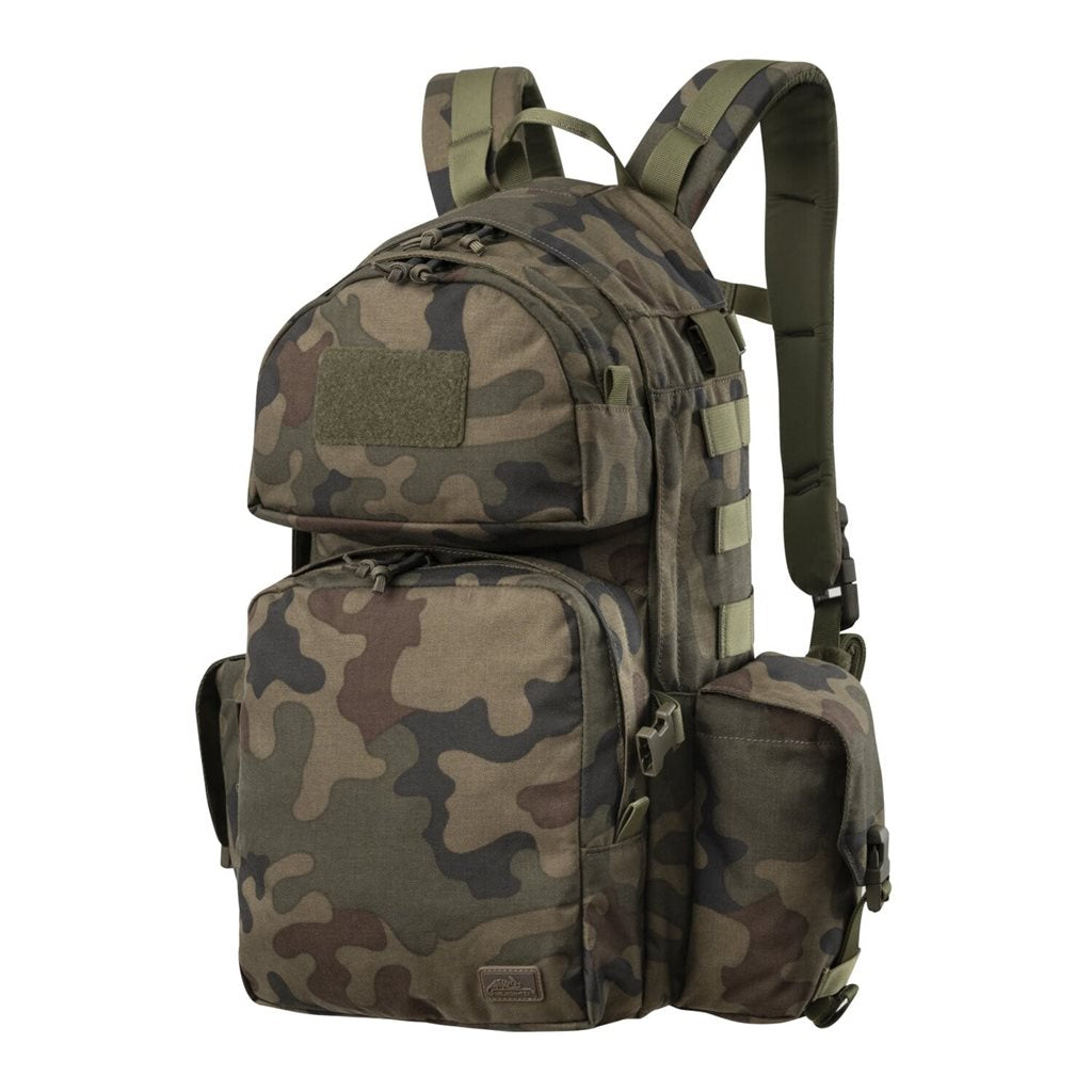 Mochila táctica AMBUSH negra en nylon 500D Cordura