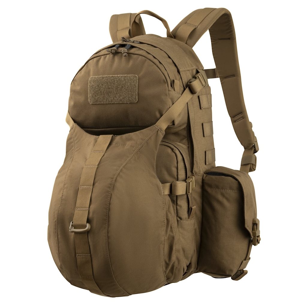 Mochila táctica AMBUSH negra en nylon 500D Cordura