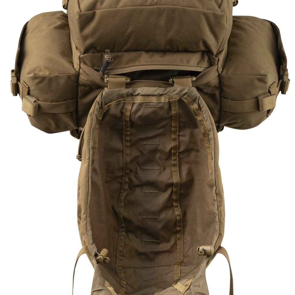 Mochila táctica AMBUSH negra en nylon 500D Cordura