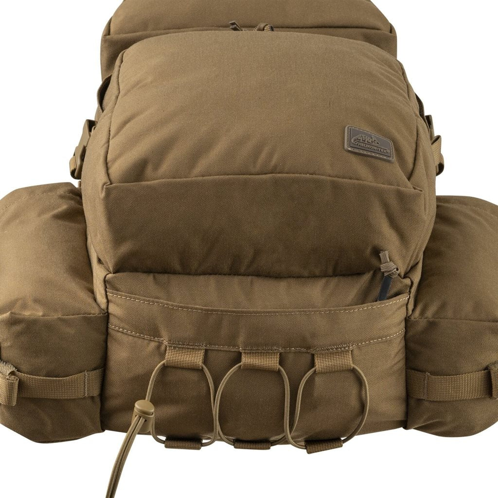 Mochila táctica AMBUSH negra en nylon 500D Cordura