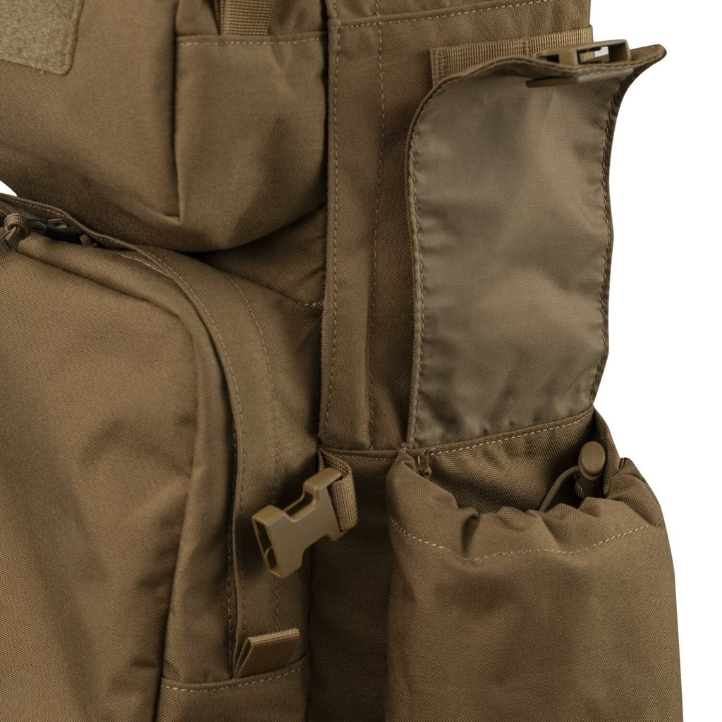 Mochila táctica AMBUSH negra en nylon 500D Cordura