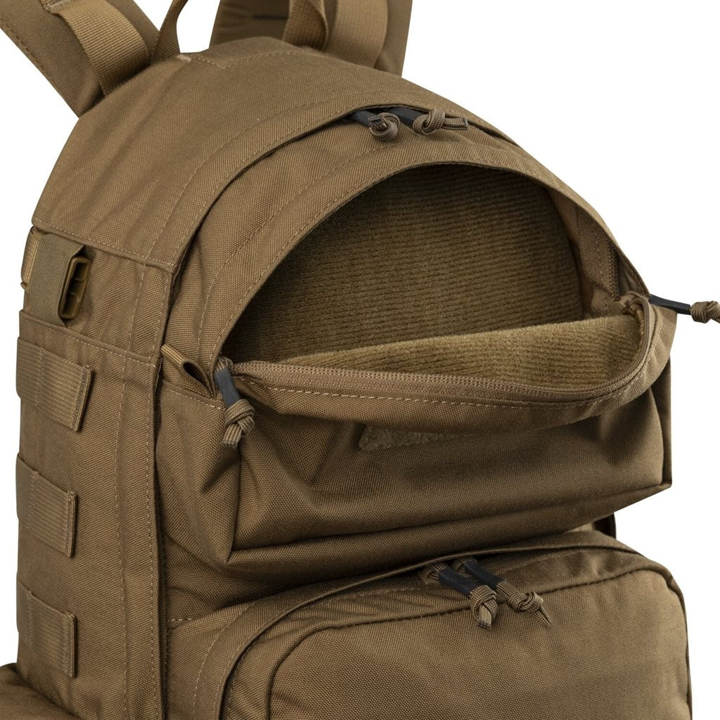 Mochila táctica AMBUSH negra en nylon 500D Cordura