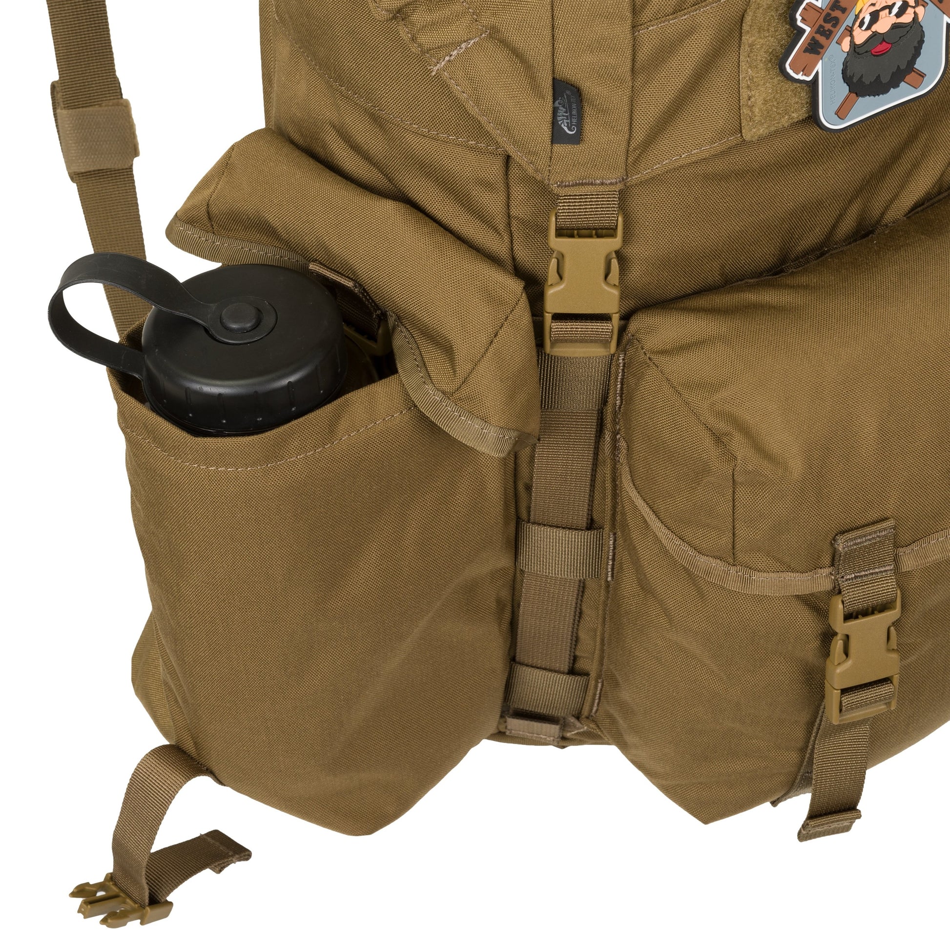 Mochila BERGEN HELIKON 18 L con tres bolsillos externos y sistema de carga cómodo