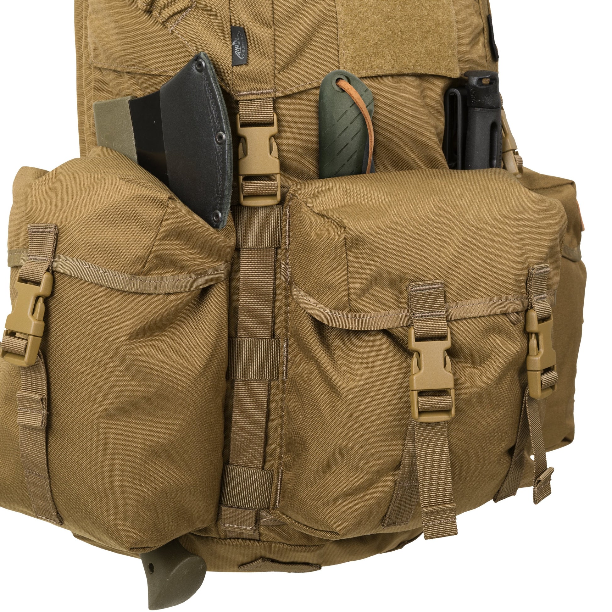Mochila BERGEN HELIKON 18 L con tres bolsillos externos y sistema de carga cómodo