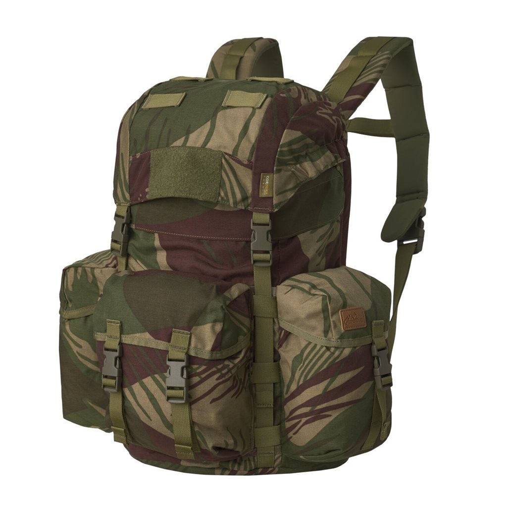 Mochila BERGEN HELIKON 18 L con tres bolsillos externos y sistema de carga cómodo