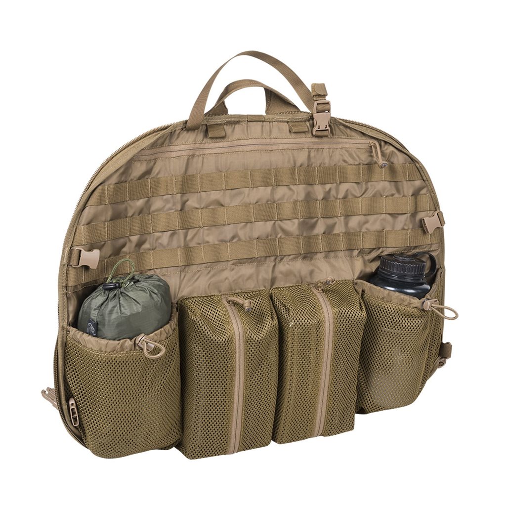 Mochila BAIL OUT BAG® (BOB) negra: se abre y se fija al asiento del coche para tener tus objetos esenciales siempre a mano