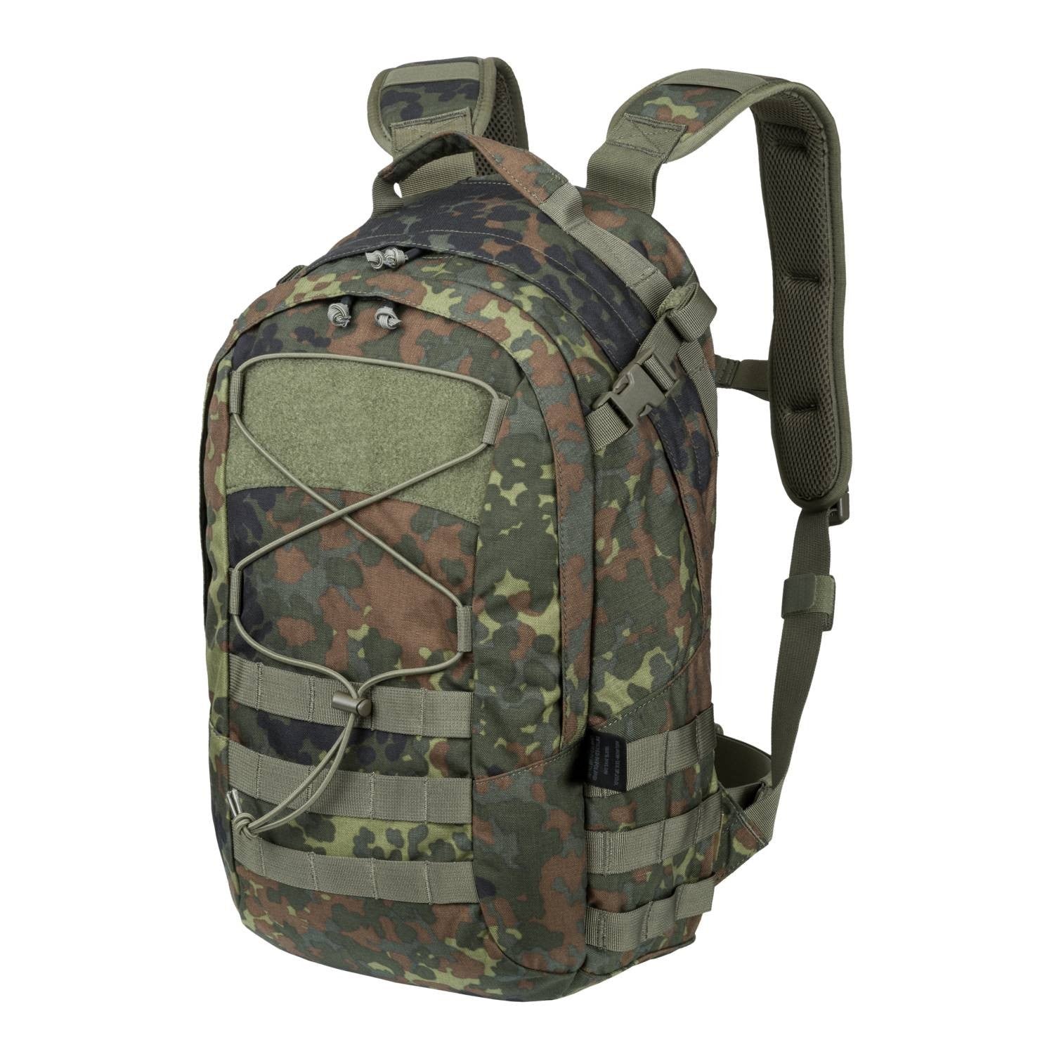 Mochila EDC PACK® negra Helikon-Tex — ligera y funcional para excursiones de un día