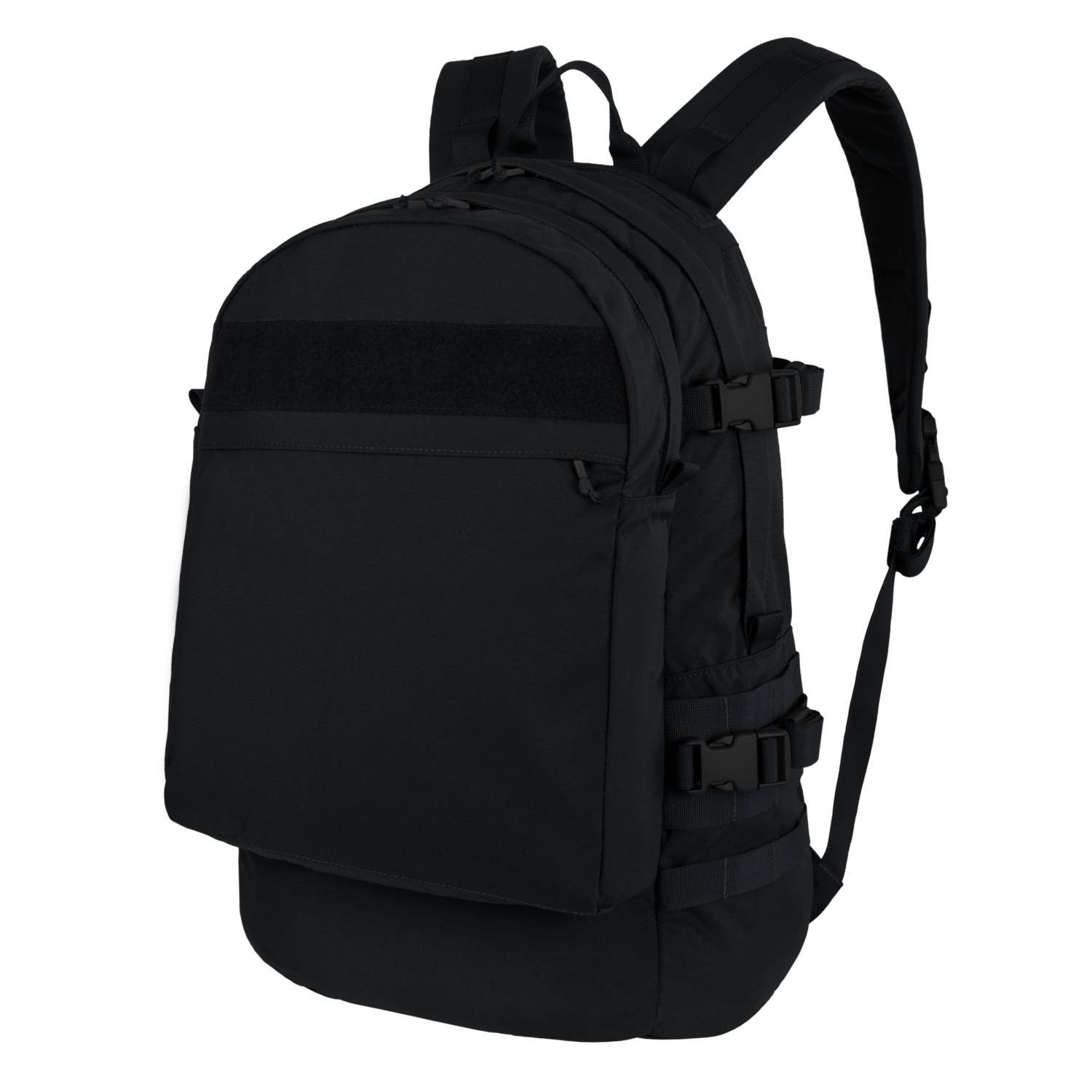 Mochila GUARDIAN ASSAULT negra, fabricada en Cordura 500D