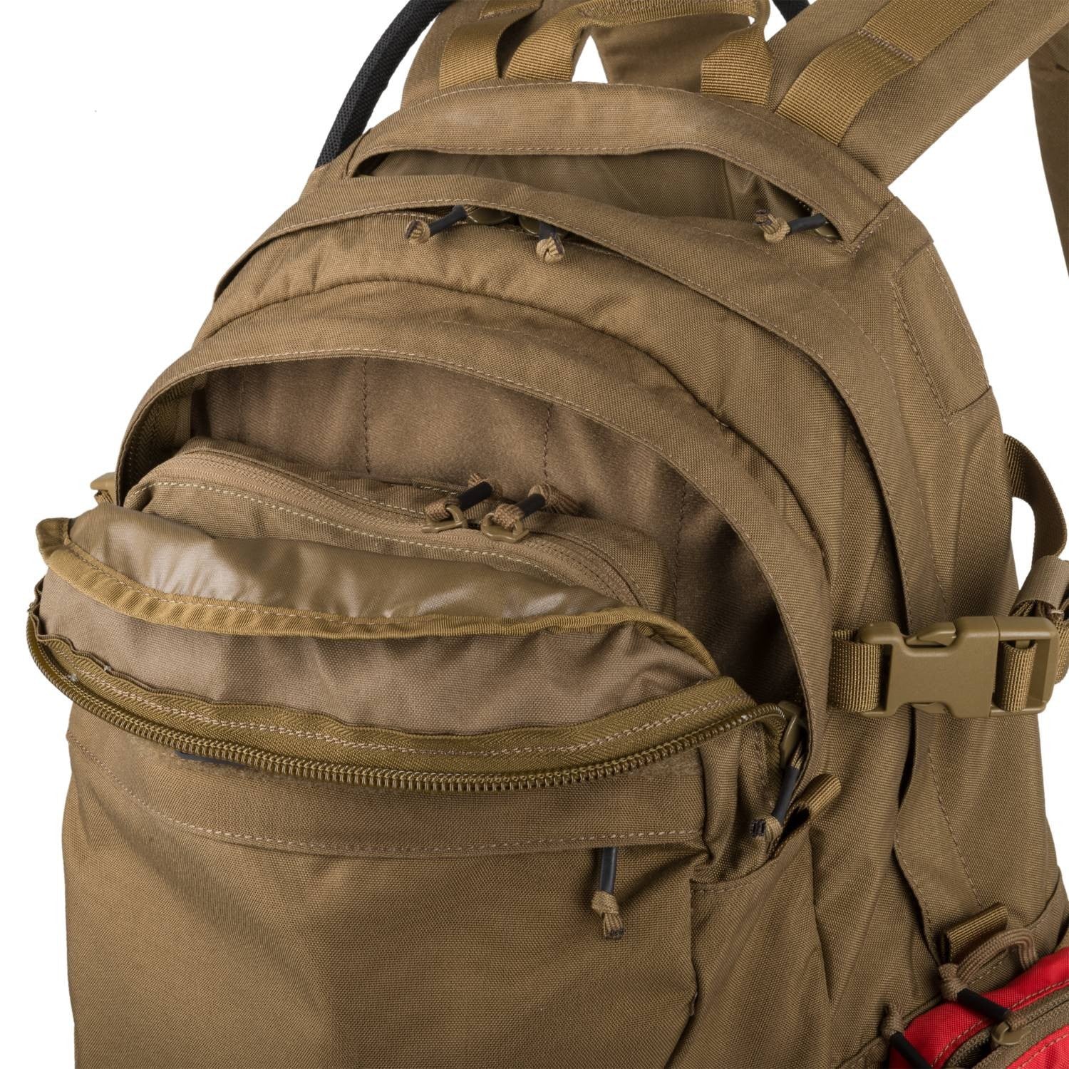 Mochila GUARDIAN ASSAULT negra, fabricada en Cordura 500D