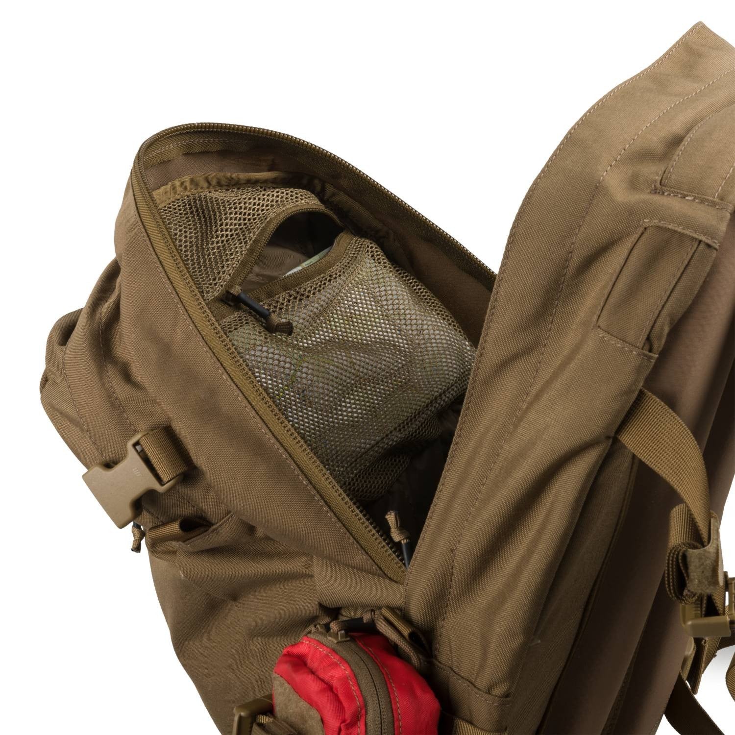 Mochila GUARDIAN ASSAULT negra, fabricada en Cordura 500D