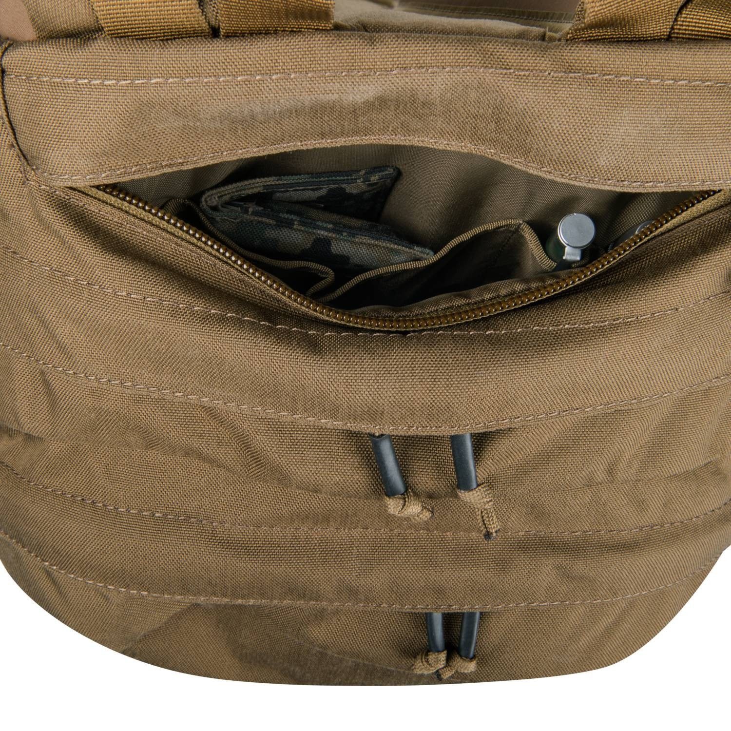 Mochila GUARDIAN ASSAULT negra, fabricada en Cordura 500D
