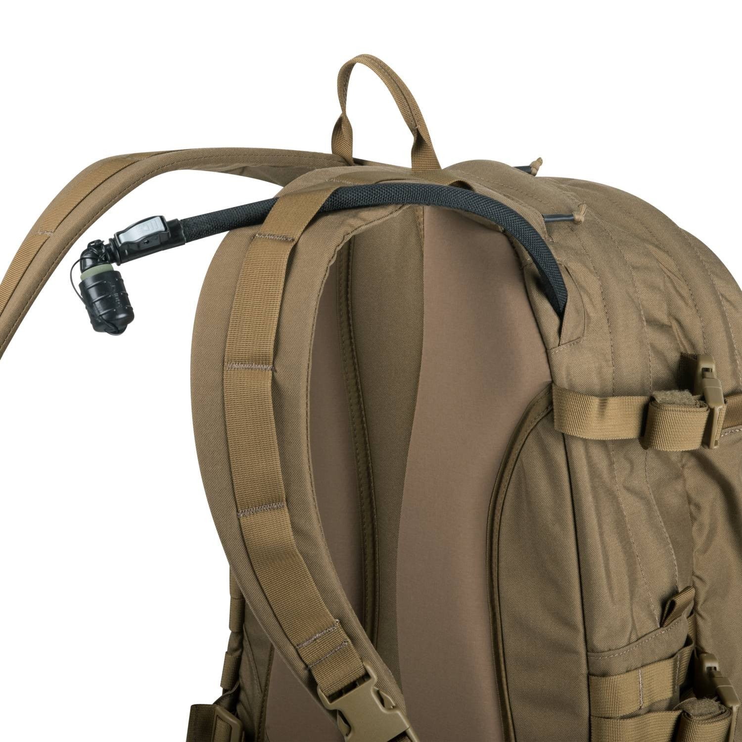 Mochila GUARDIAN ASSAULT negra, fabricada en Cordura 500D