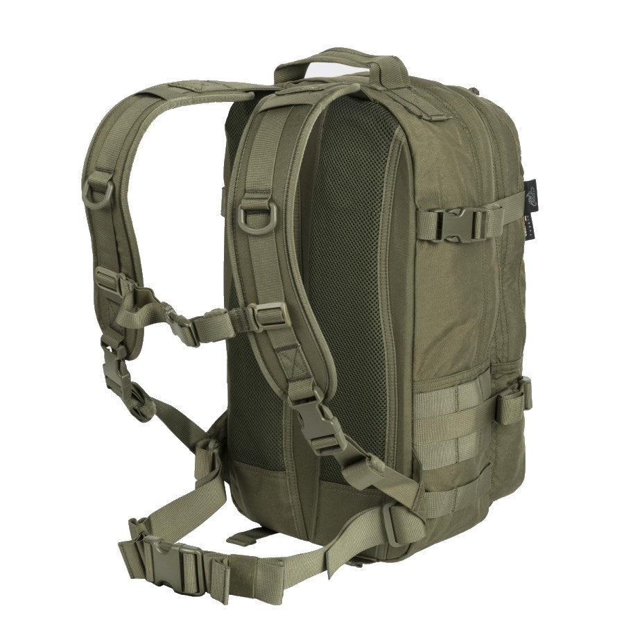 Mochila RACCOON Mk2 Cordura® 20 L negra con sistema MOLLE, arnés de pecho y cinturón lumbar
