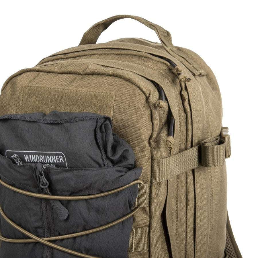 Mochila RACCOON Mk2 Cordura® 20 L negra con sistema MOLLE, arnés de pecho y cinturón lumbar