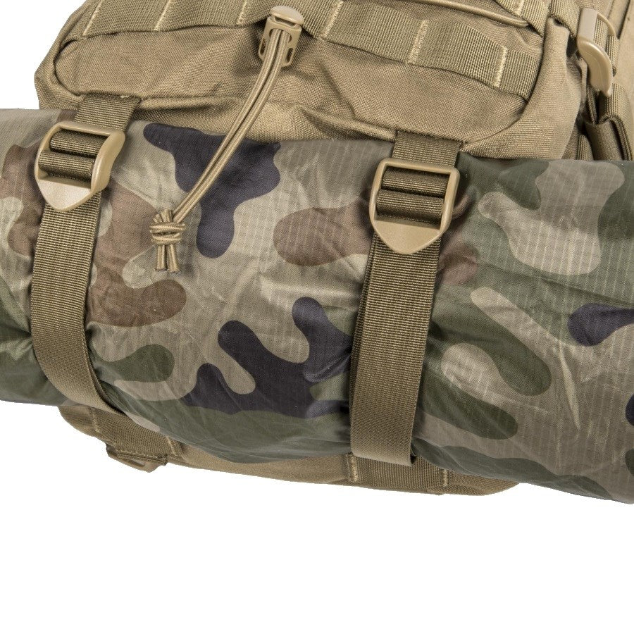 Mochila RACCOON Mk2 Cordura® 20 L negra con sistema MOLLE, arnés de pecho y cinturón lumbar