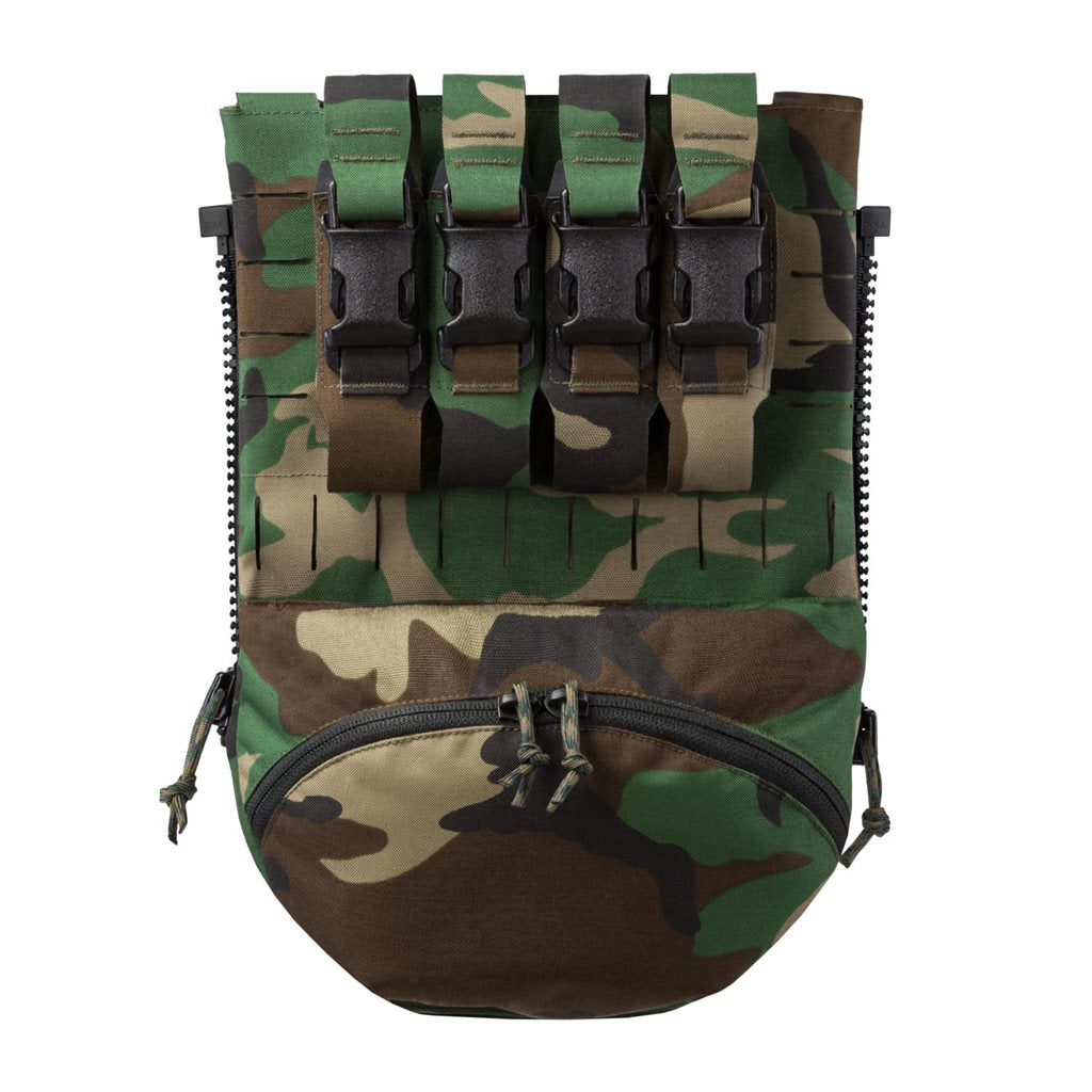 Panel trasero táctico SPITFIRE BREACHER para integración en portaplacas y mochilas