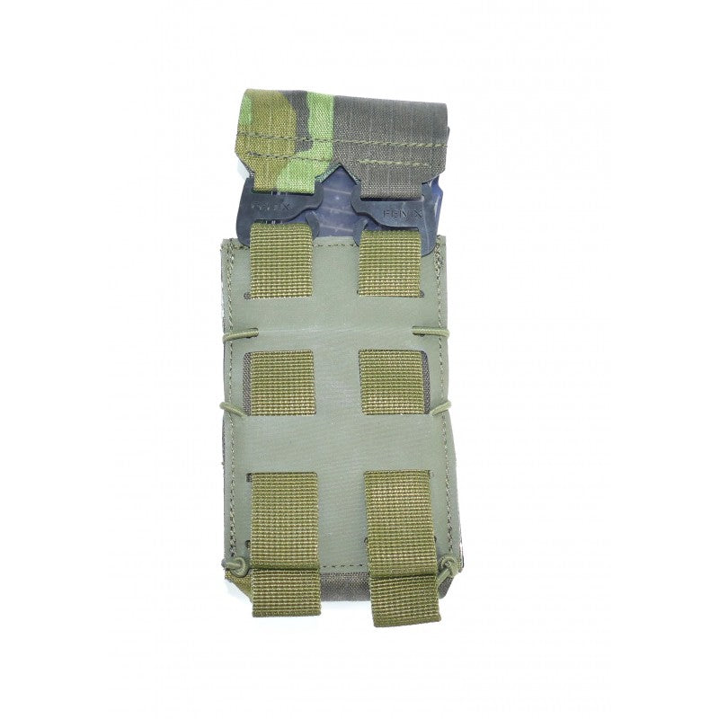 Funda para cargador 1x CZ 805 BREN vz.95 les, camuflaje, diseño patentado con inserto de polietileno