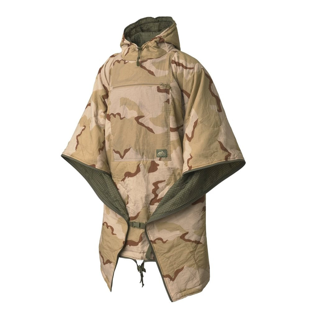 Poncho reversible SWAGMAN ROLL PENCOTT® WILDWOOD™/SNOWDRIFT™ en nylon impermeable 145 x 200 cm