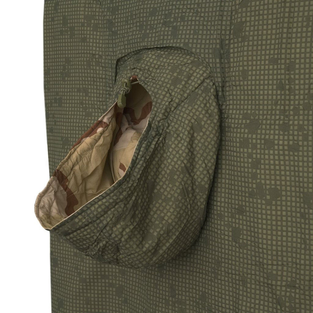Poncho reversible SWAGMAN ROLL PENCOTT® WILDWOOD™/SNOWDRIFT™ en nylon impermeable 145 x 200 cm