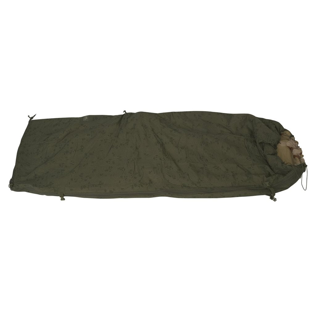 Poncho reversible SWAGMAN ROLL PENCOTT® WILDWOOD™/SNOWDRIFT™ en nylon impermeable 145 x 200 cm