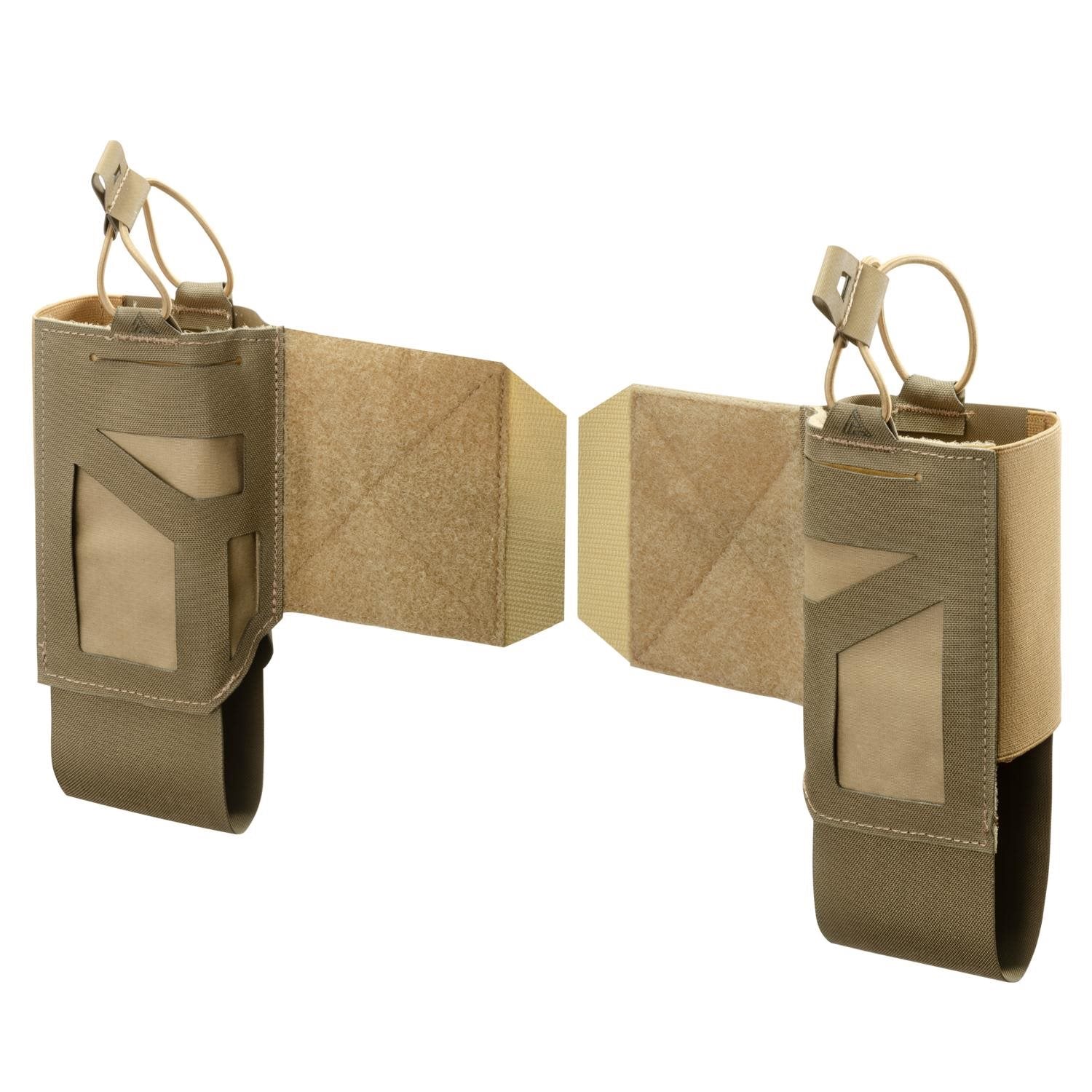 Bolsas laterales BEARCAT PENCOTT WILDWOOD para radio o cargadores, vista del set en patrón PENCOTT WILDWOOD