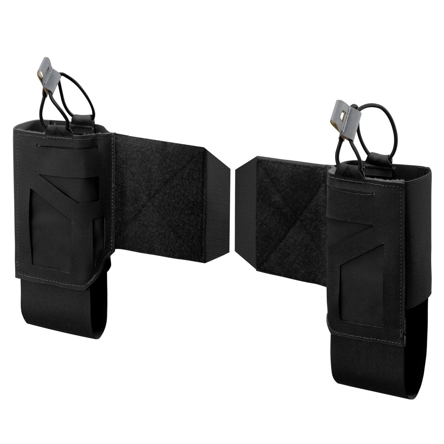 Juego bolsas laterales BEARCAT ultraligeras para radio o cargadores, compatibles con portaplacas Direct Action