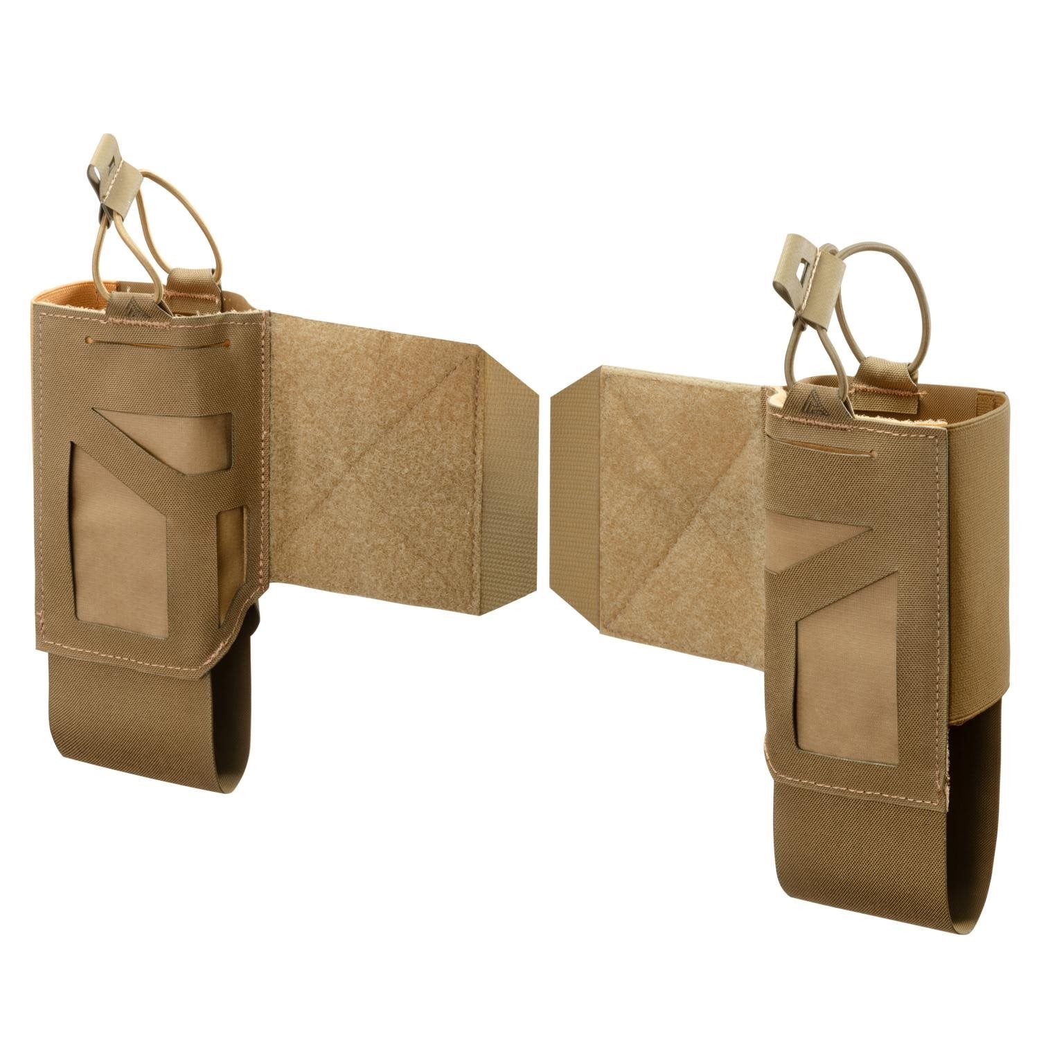 Bolsas laterales BEARCAT PENCOTT WILDWOOD para radio o cargadores, vista del set en patrón PENCOTT WILDWOOD