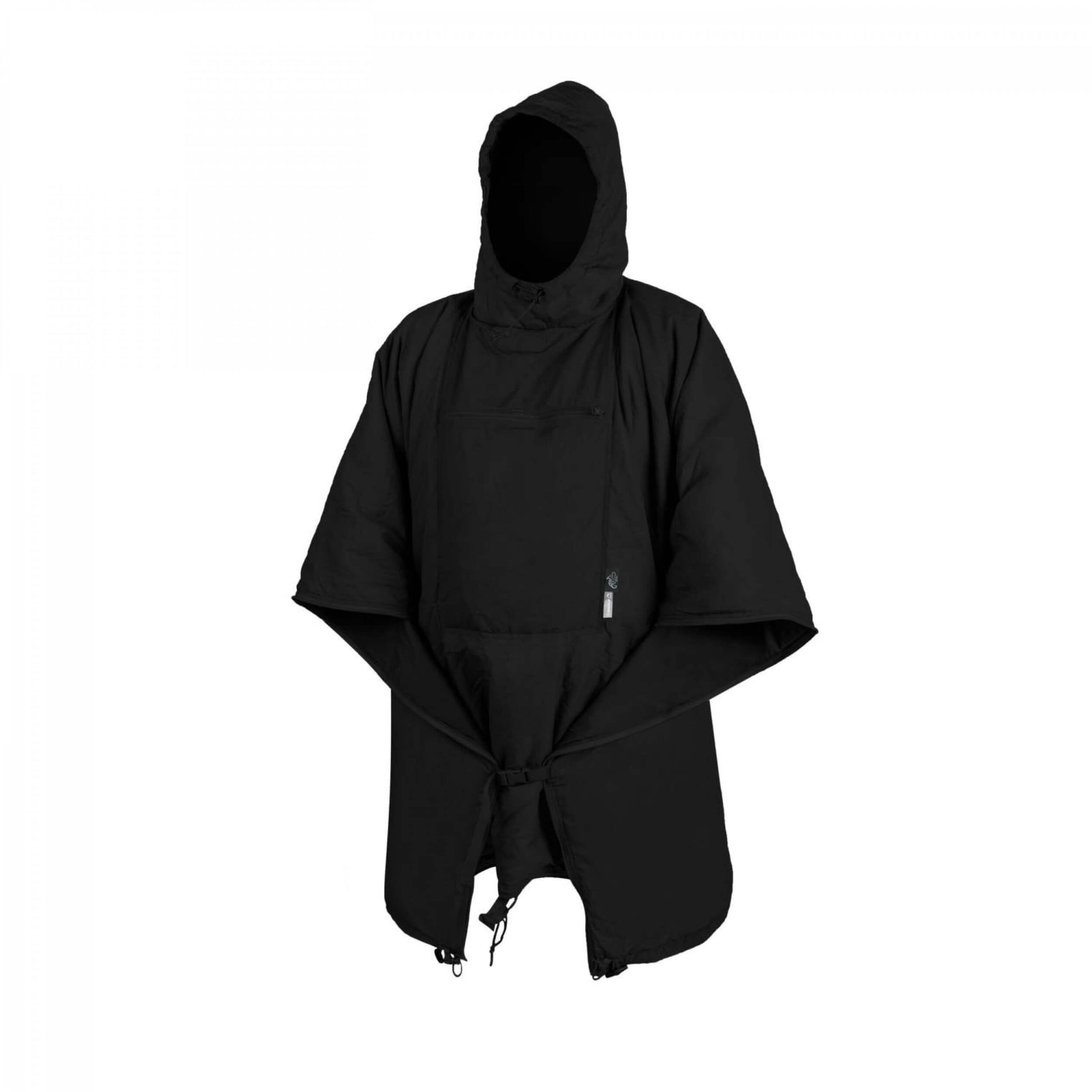 Poncho SWAGMAN ROLL Climashield Crimson Sky desplegado, impermeable de nylon, aprox. 145 x 200 cm