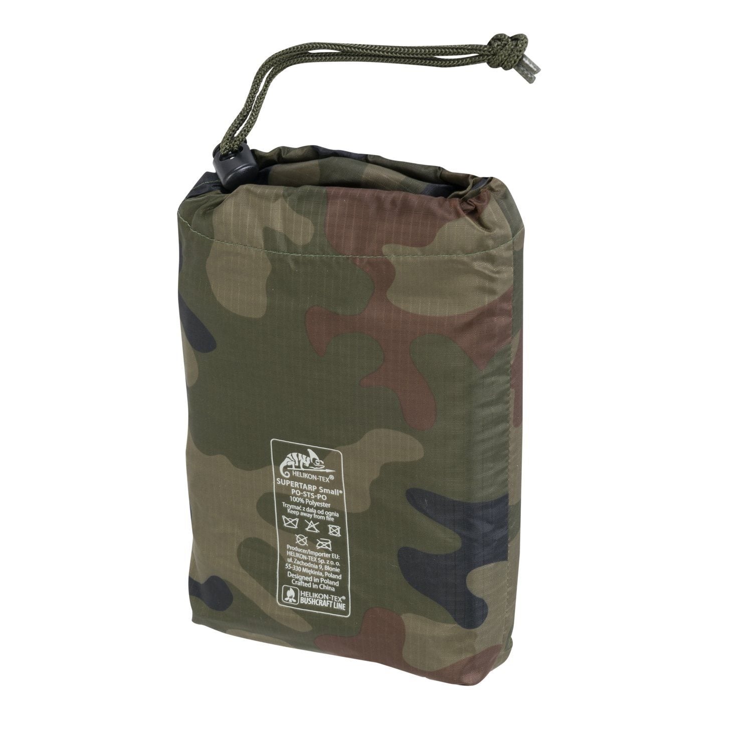 Lona bivouac SUPERTARP® pequeña EARTH BROWN 200 x 250 cm de HELIKON-TEX