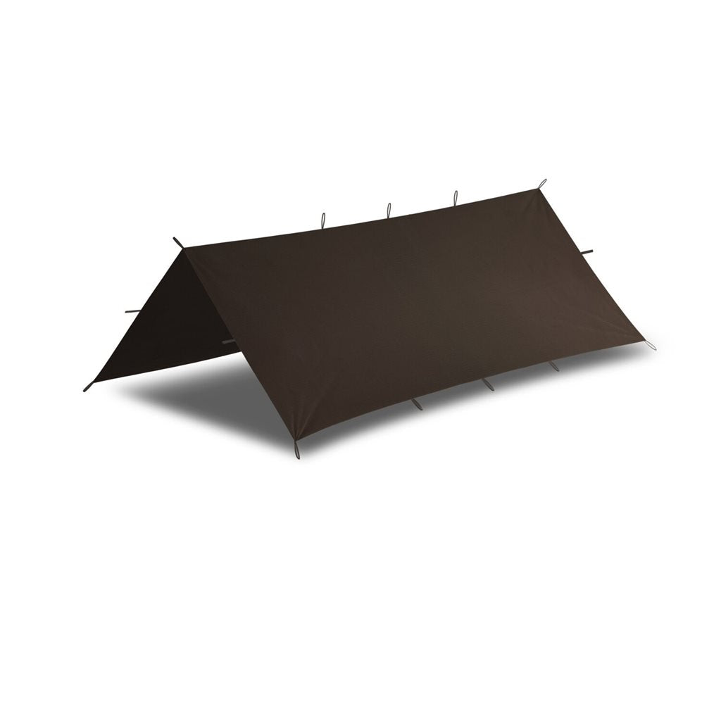 Lona bivouac SUPERTARP® pequeña EARTH BROWN 200 x 250 cm de HELIKON-TEX