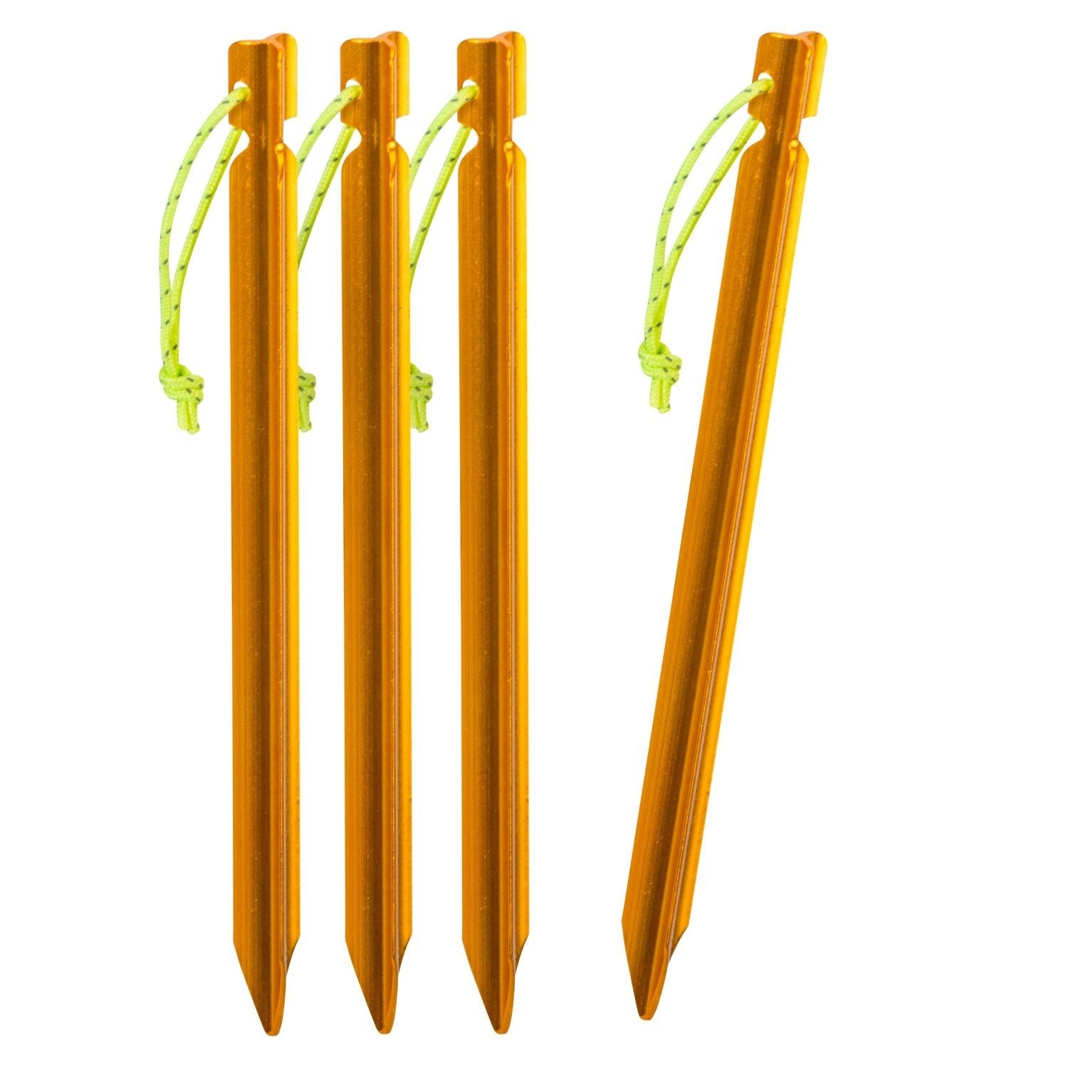 Estacas de aluminio naranja, juego de 4 unidades HELIKON-TEX