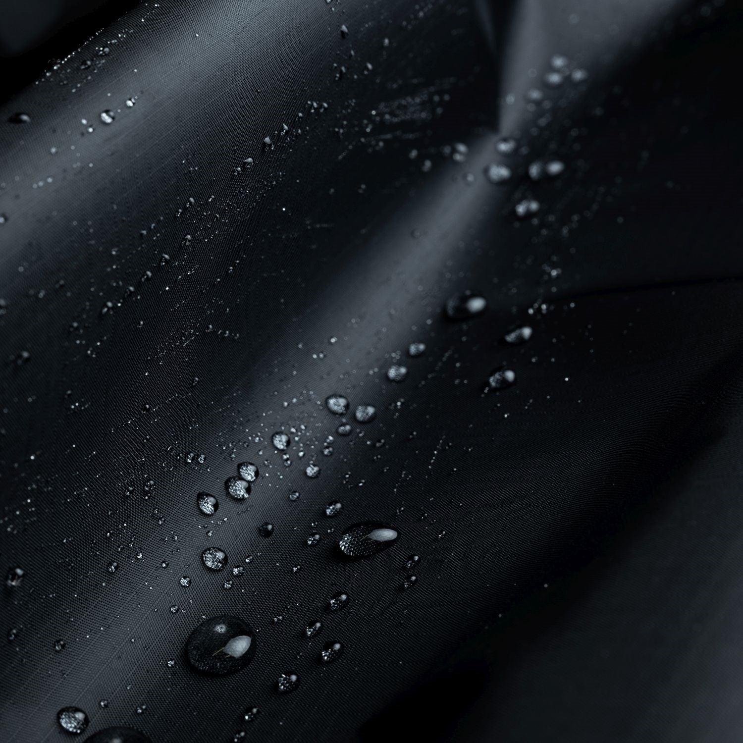 Poncho británico MIL-COM negro, nylon ripstop, vista del producto