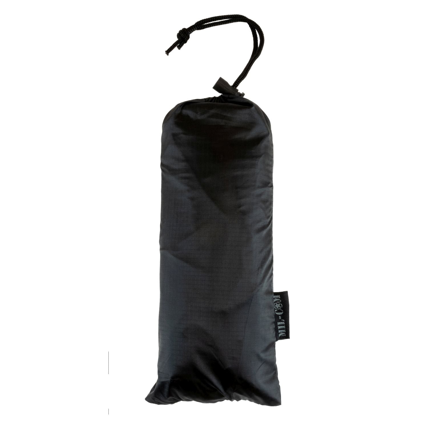 Poncho británico MIL-COM negro, nylon ripstop, vista del producto