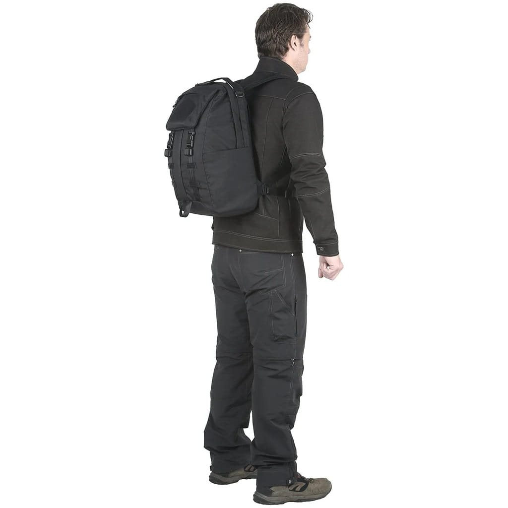 Mochila PREPARED CITIZEN TT26 negra con compartimento para arma corta