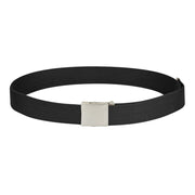 Cinturón de lona negro HELIKON-TEX con hebilla metálica