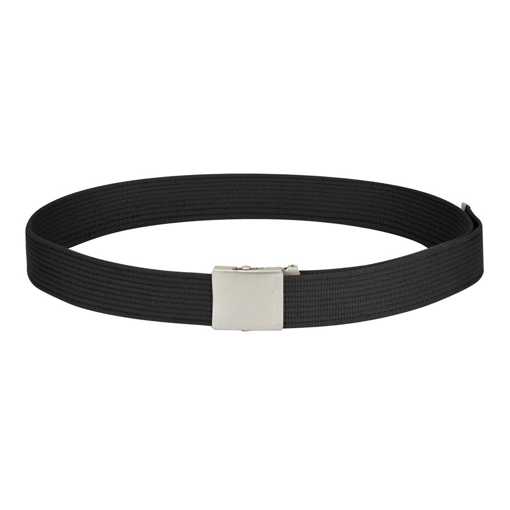 Cinturón de lona negro HELIKON-TEX con hebilla metálica