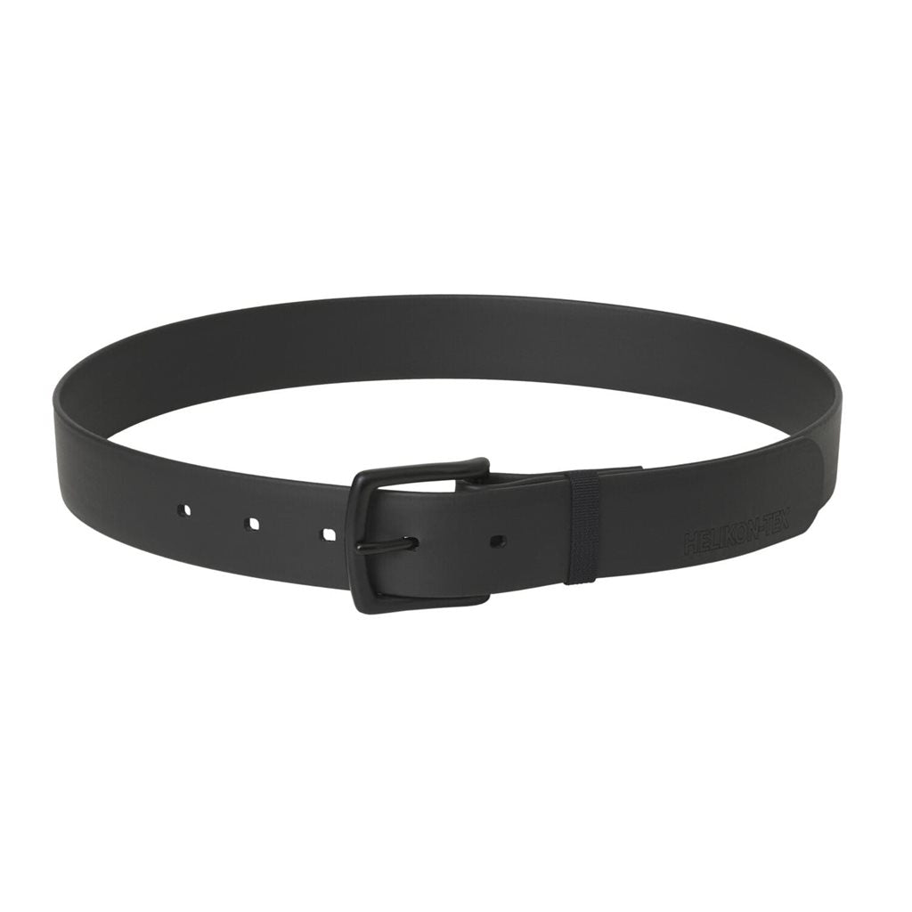 Cinturón Concealed Carry BioThane liso negro, bajo perfil, material resistente e impermeable