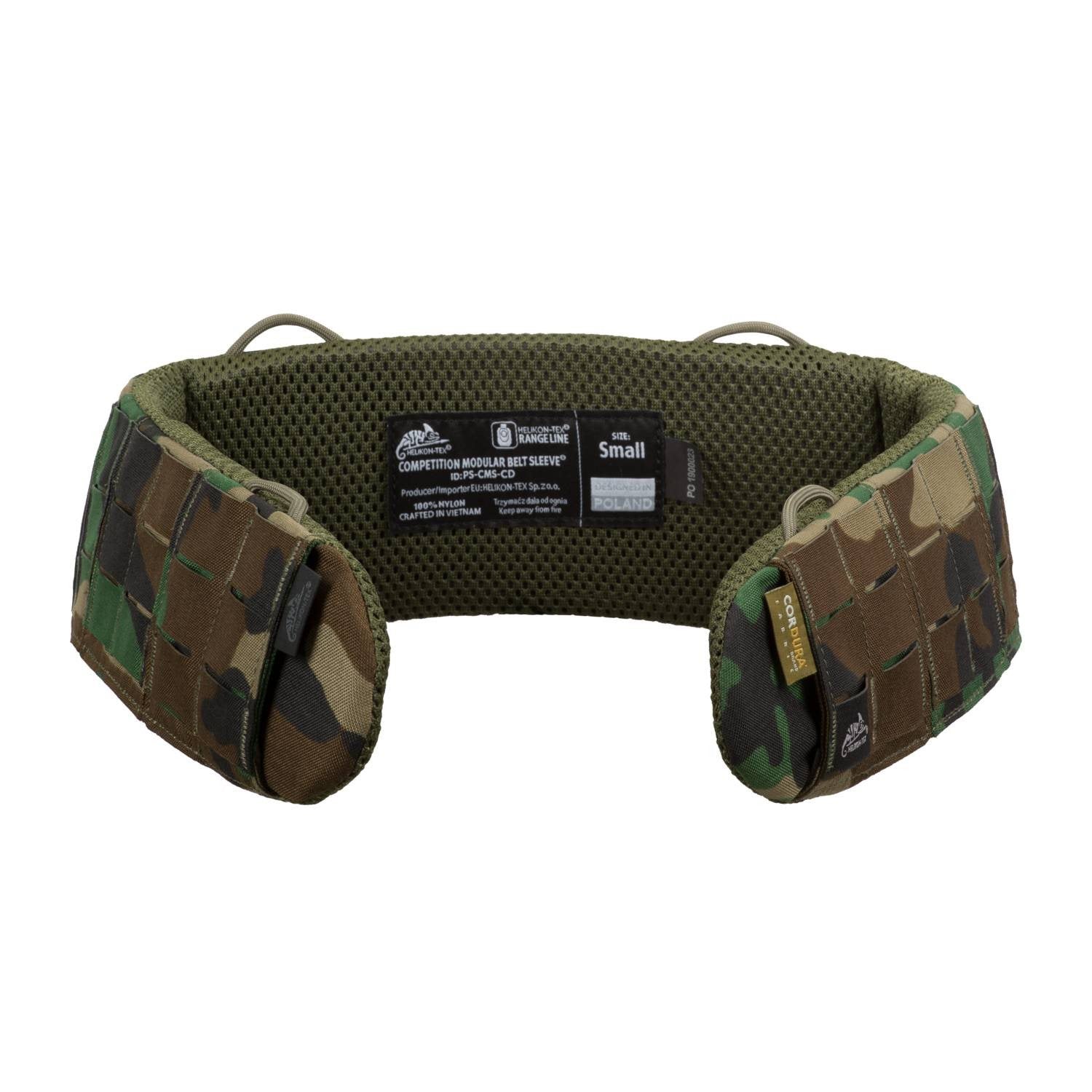 Funda para cinturón COMPETITION MODUAR con MOLLE/PALS, acolchado y ojales de paracord