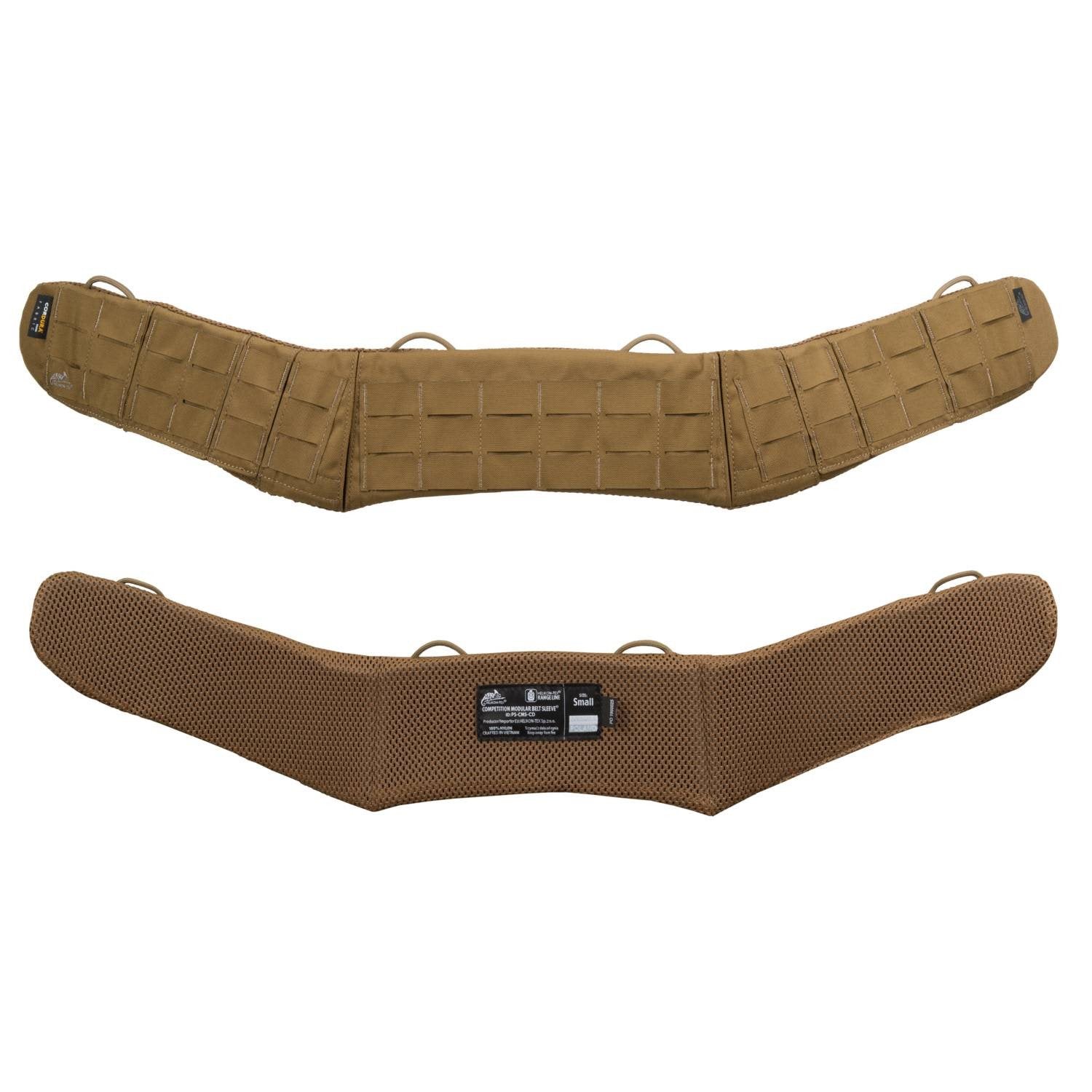 Funda para cinturón COMPETITION MODUAR COYOTE con MOLLE/PALS y ojales de paracord (para 45 mm)