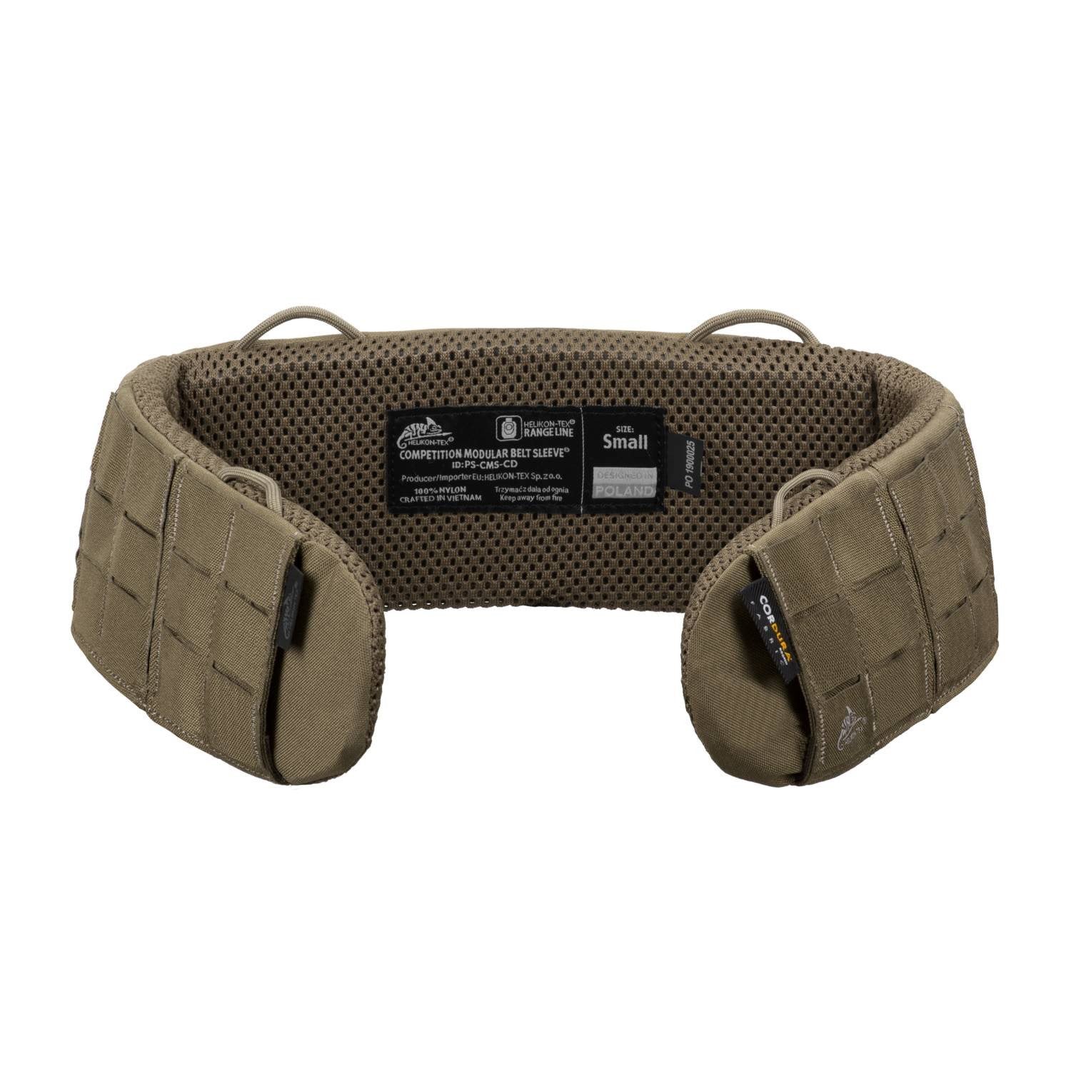 Funda para cinturón COMPETITION MODULAR, anatómica y acolchada con sistema MOLLE/PALS y ojales de cuerda