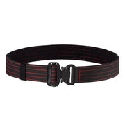 Cinturón COMPETITION NAUTIC SHOOTING 45 mm negro y rojo con hebilla AustriAlpin Cobra® Nautic